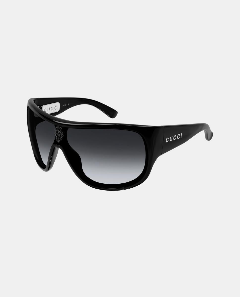 Imagen 0 de Gafa de sol GG2168S de hombre geometrica en inyectado con lente degradada Negro