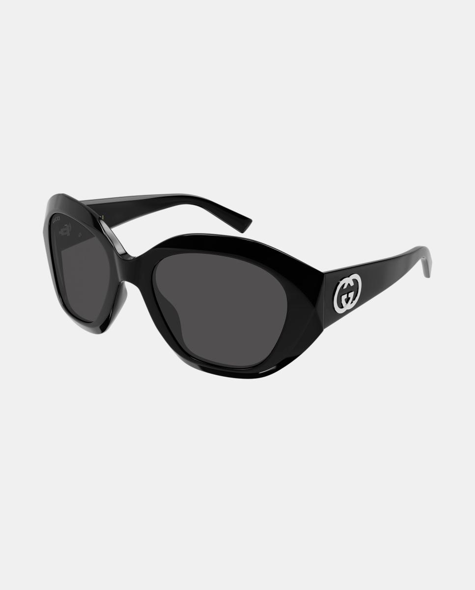 Imagen 0 de Gafas de sol GG2200S de mujer geometrica en acetato Negro