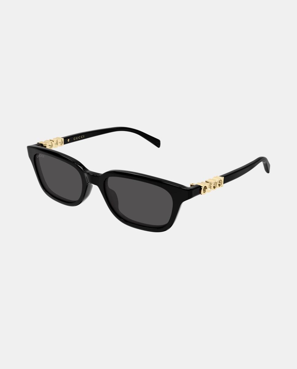 Imagen 1 de Gafas de sol GG2208S de mujer rectangular en acetato Negro