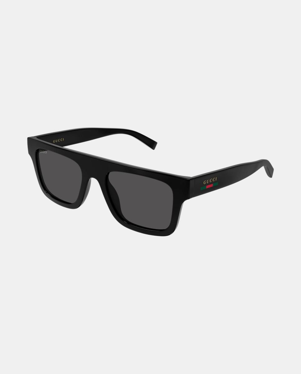 Imagen 0 de Gafas de sol GG2235S de hombre rectangular en inyectado Negro