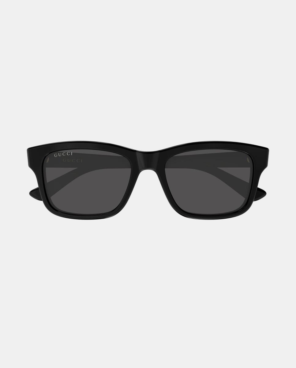 Gafas de sol GG2243S de hombre rectangular en acetato - Gucci - Negro Negro-2