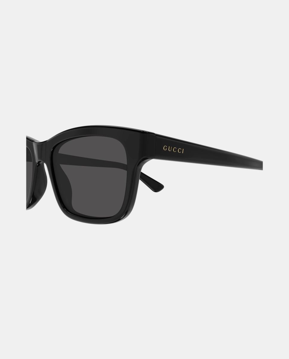 Gafas de sol GG2243S de hombre rectangular en acetato - Gucci - Negro Negro-3