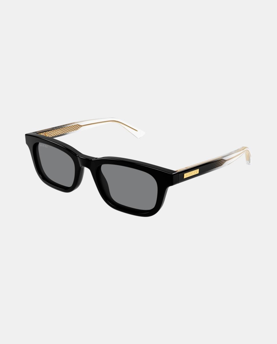 Imagen 0 de Gafas de sol GG2248S de hombre rectangular en acetato Negro