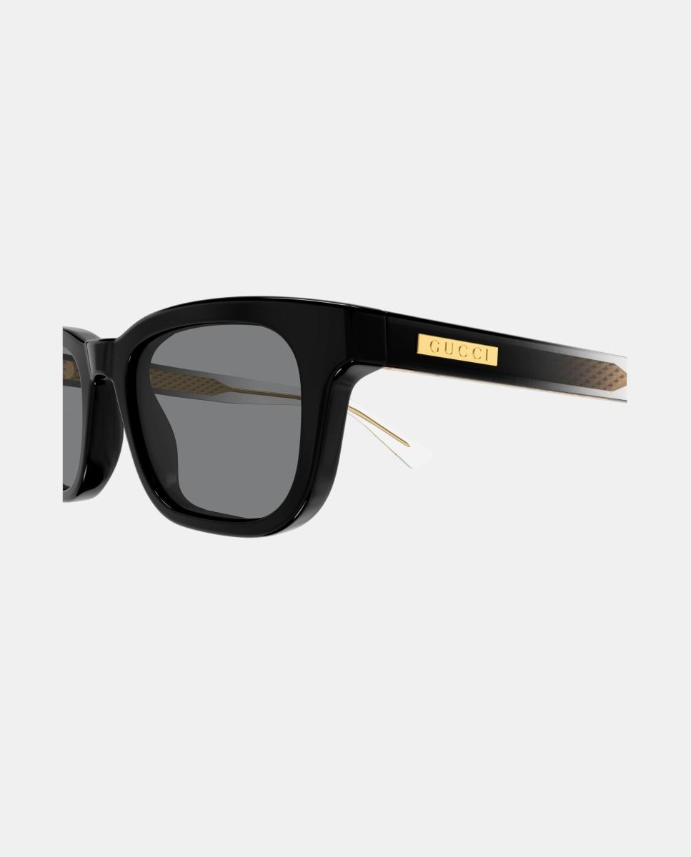 Gafas de sol GG2248S de hombre rectangular en acetato - Gucci - Negro Negro-3