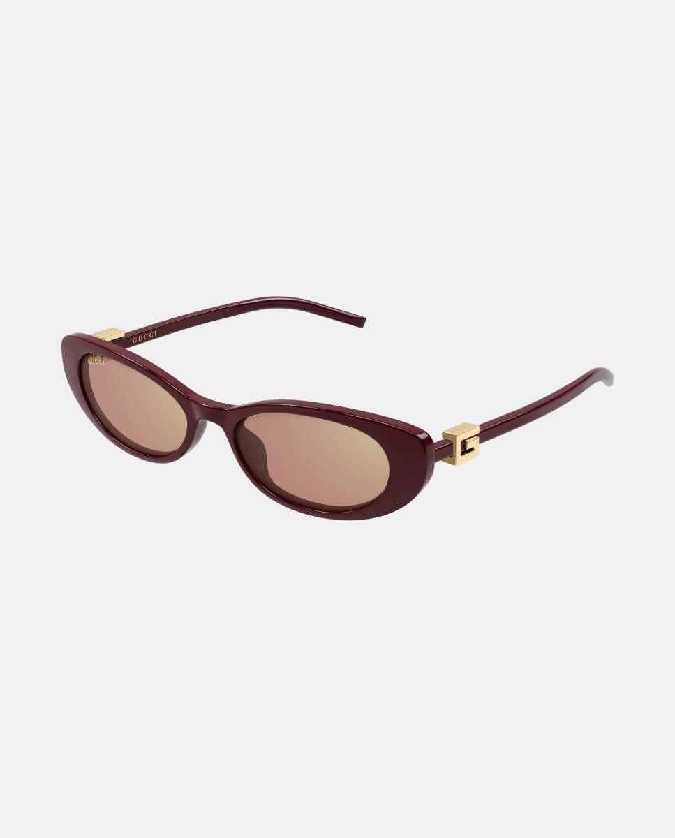 Imagen 1 de Gafas de sol GG1680S de mujer ojo de gato en inyectado con lente espejada Marrón
