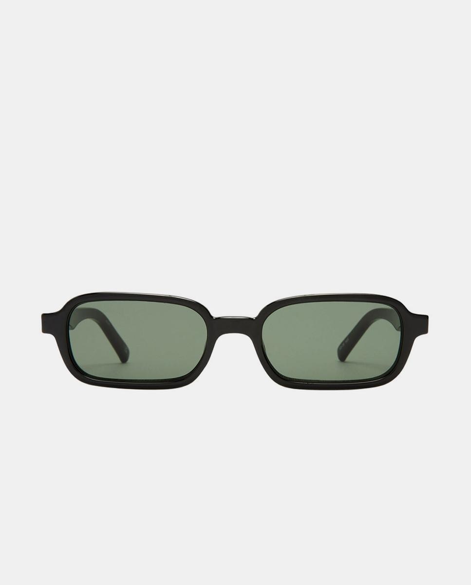 Gafa de sol unisex rectangular en inyectado - Le Specs - Negro Negro-1