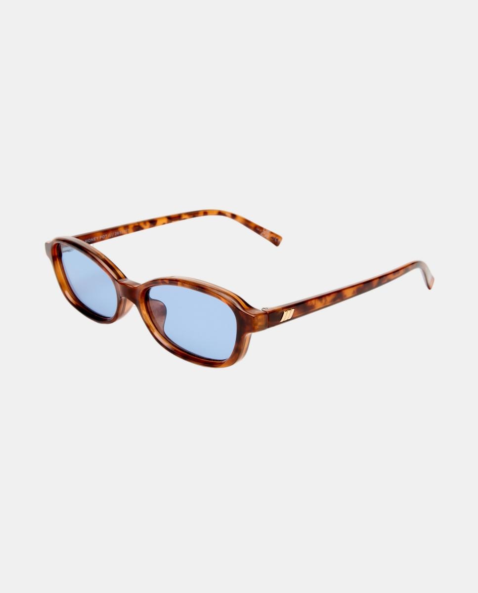 Imagen 2 de Gafa de sol de mujer rectangular en inyectado - Le Specs - Marrón claro Marrón claro