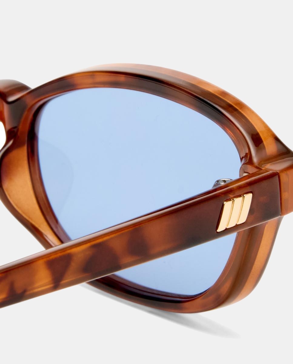 Imagen 3 de Gafa de sol de mujer rectangular en inyectado - Le Specs - Marrón claro Marrón claro