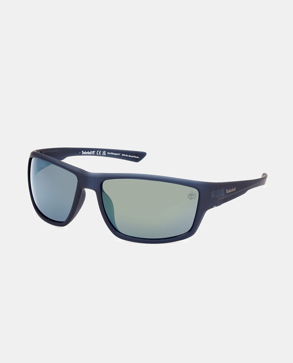 Imagen 2 de Gafas de sol rectangular en inyectado - Timberland - Azul Azul