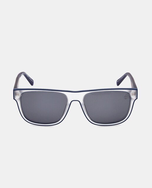 Imagen 0 de Gafas de sol de hombre rectangulares en inyectado con lente polarizada en transparente