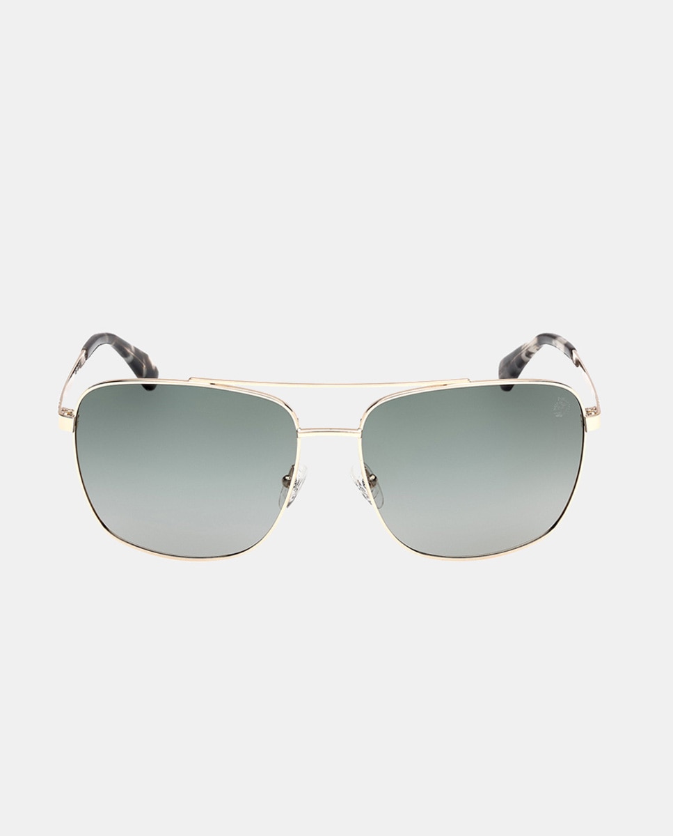 Gafa de sol de hombre cuadradas metalica con lente polarizada - Timberland - Oro Oro-1