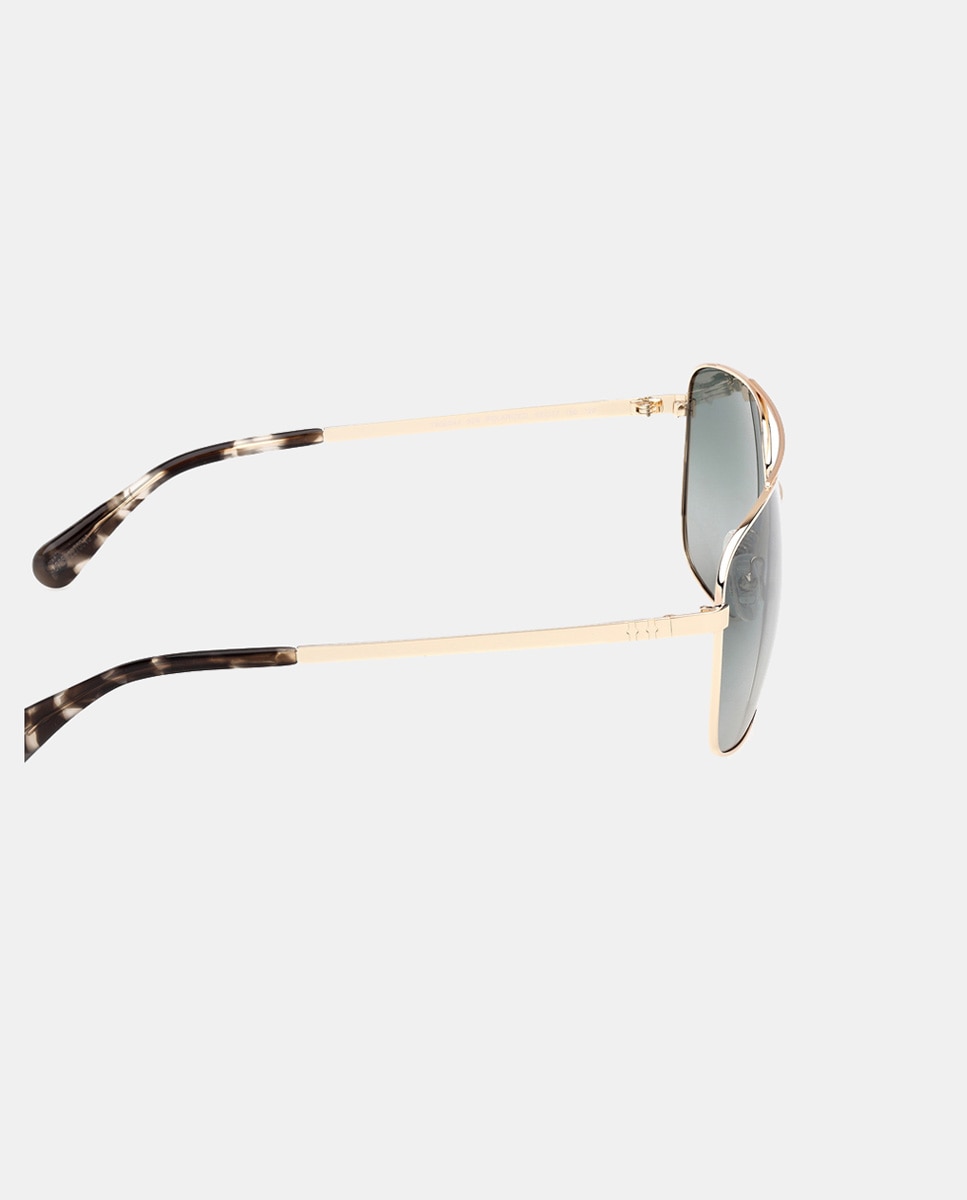 Gafa de sol de hombre cuadradas metalica con lente polarizada - Timberland - Oro Oro-7