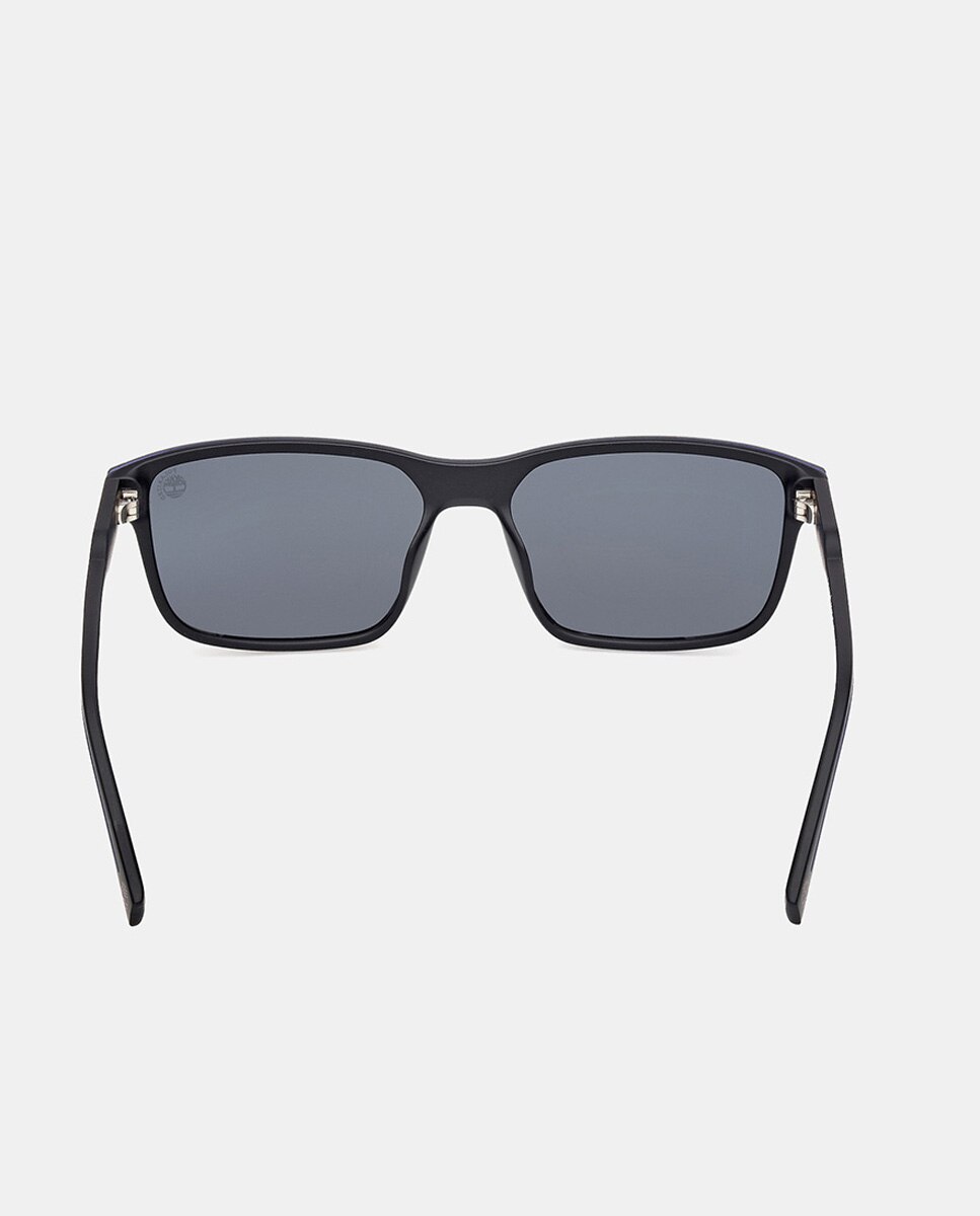 Gafa de sol de hombre rectangular en inyectado con lente polarizada - Timberland - Negro Negro-5