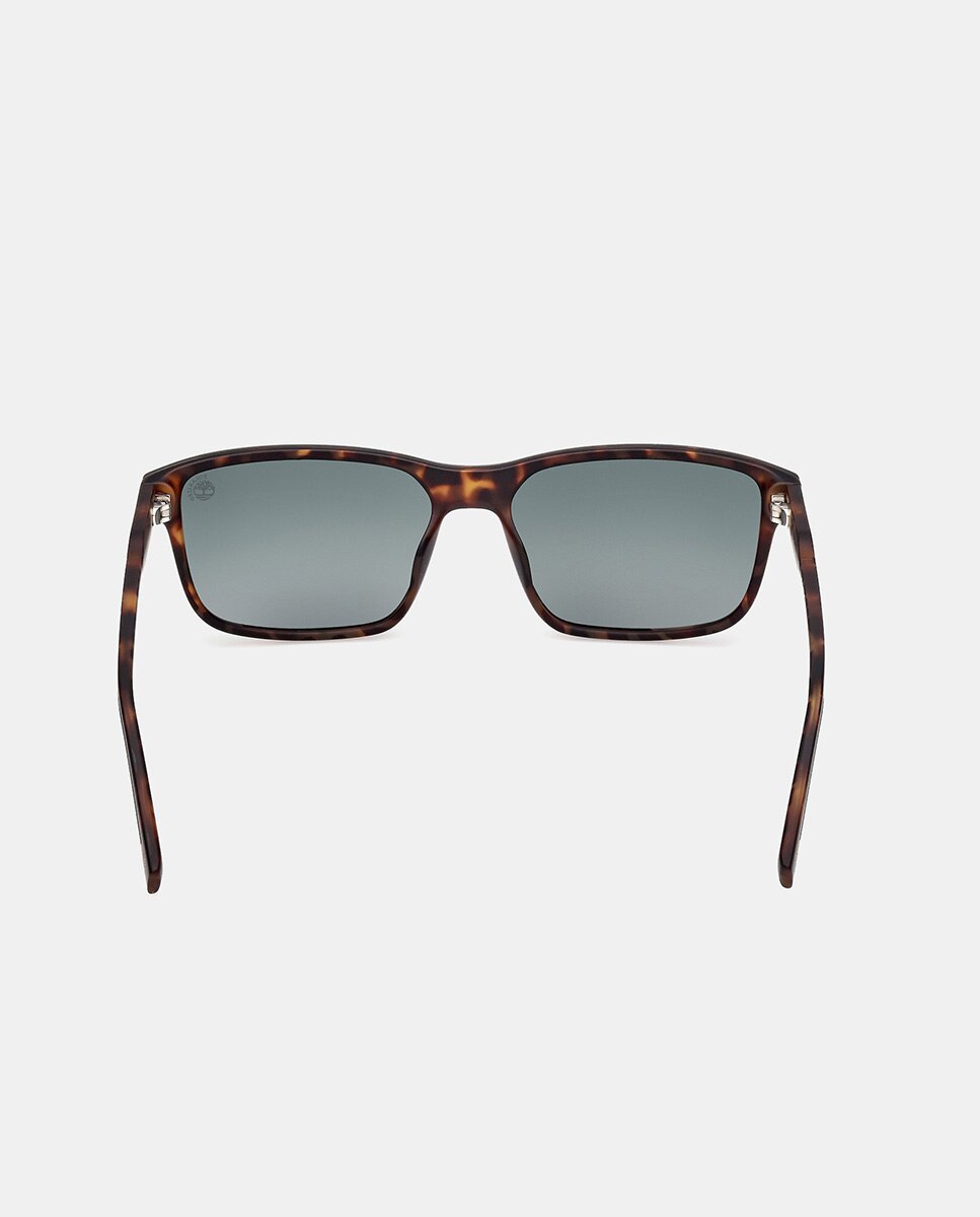 Gafa de sol de hombre rectangular en inyectado con lente polarizada - Timberland - Marrón Marrón-5