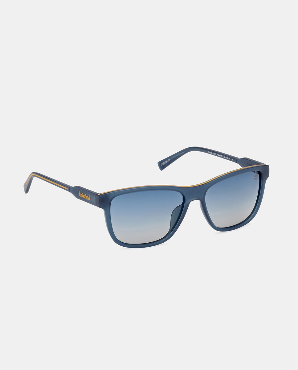 Gafa de sol de hombre rectangular en inyectado con lente polarizada - Timberland - Azul Azul-2
