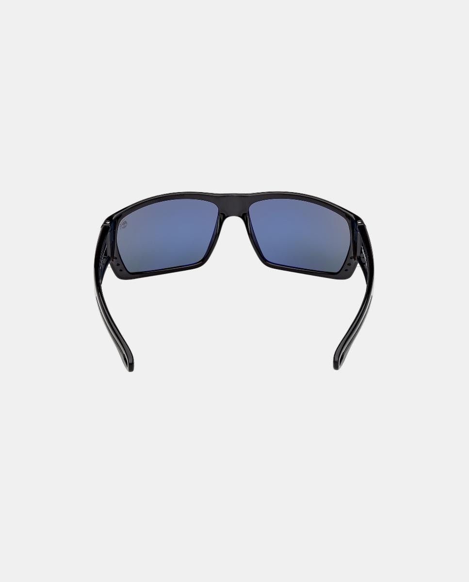 Gafa de sol de hombre rectangular en inyectado con lente polarizada - Timberland - Negro Negro-4