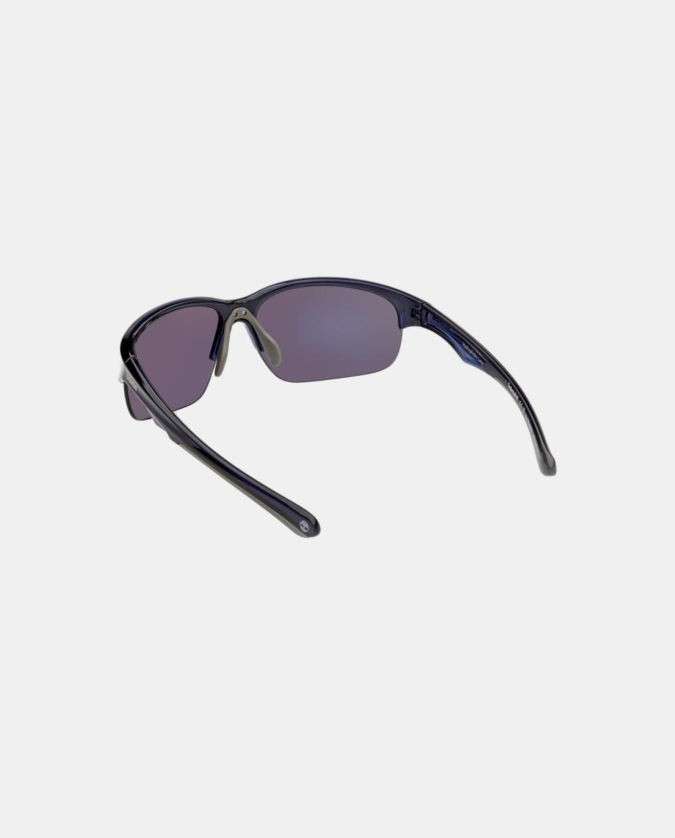 Gafas de sol TB00082 de hombre rectangular en inyectado con lente polarizada - Timberland - Azul Azul-4