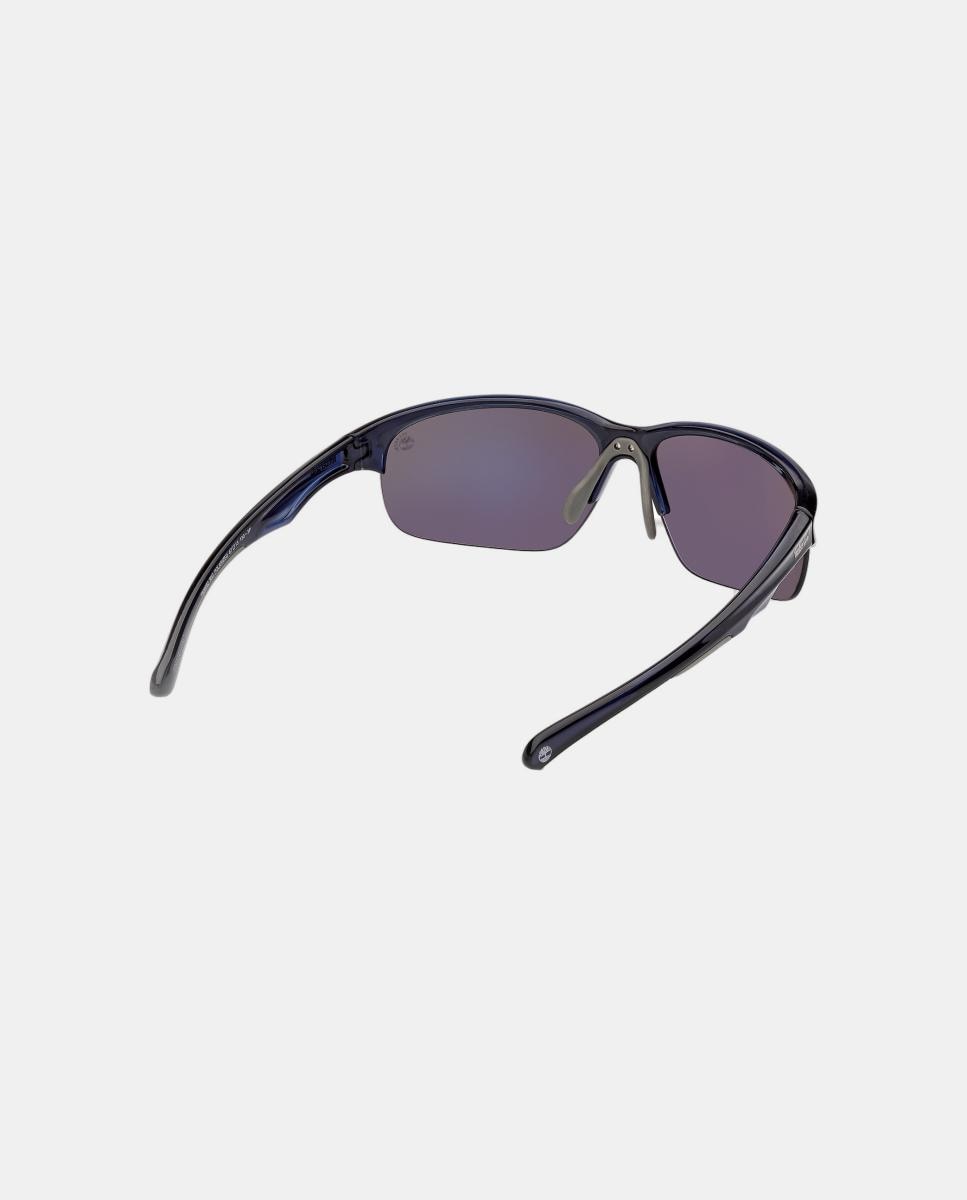 Gafas de sol TB00082 de hombre rectangular en inyectado con lente polarizada - Timberland - Azul Azul-6