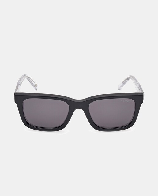 Imagen 0 de Gafas de sol de hombre cuadradas en inyectado con lente polarizada en negro