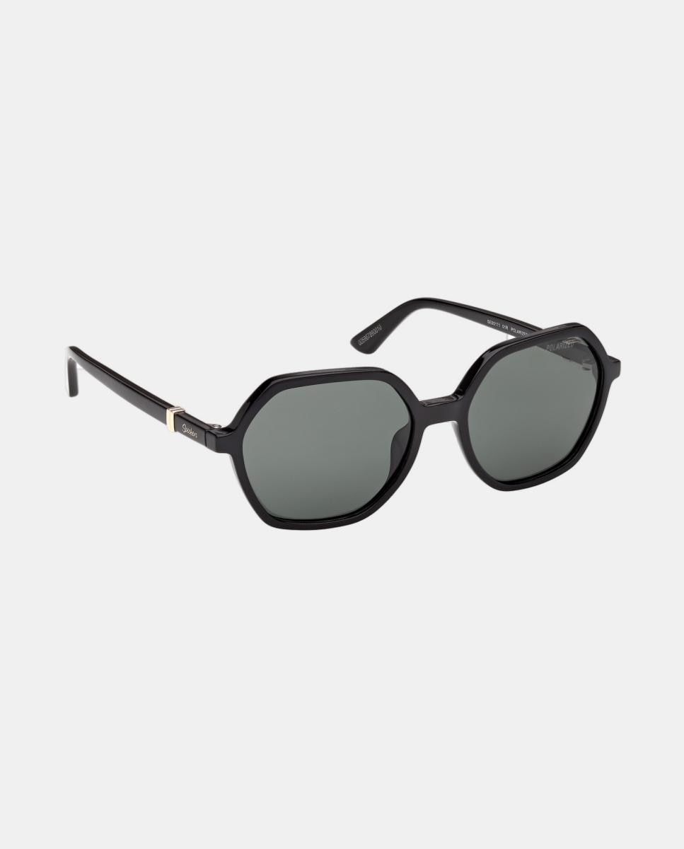 Imagen 8 de Gafa de sol de mujer geometrica en inyectado con lente polarizada - Skechers - Negro Negro