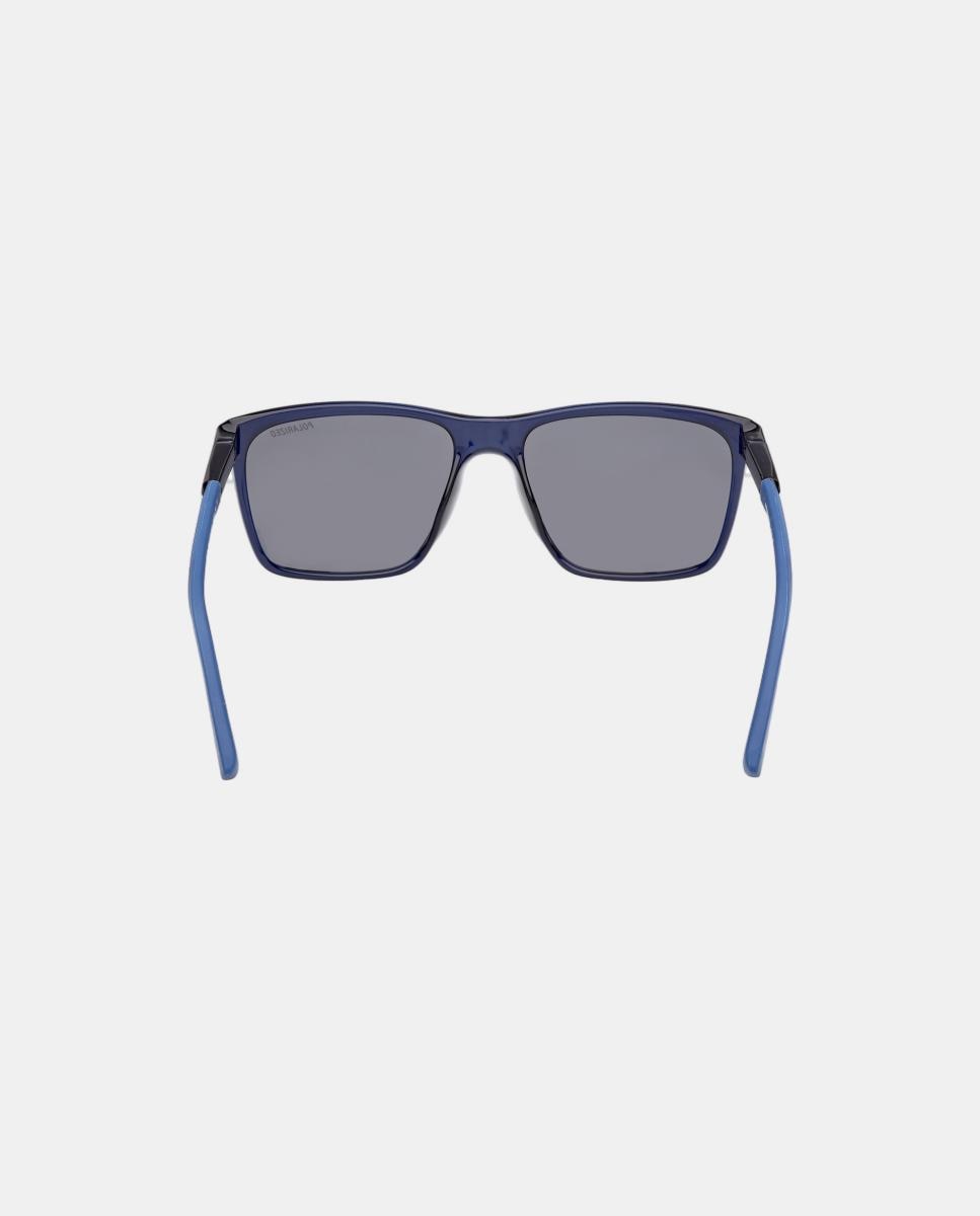 Imagen 5 de Gafa de sol de hombre rectangular en inyectado con lente polarizada - Skechers - Azul Azul