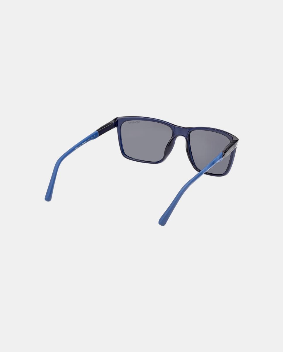 Imagen 6 de Gafa de sol de hombre rectangular en inyectado con lente polarizada - Skechers - Azul Azul