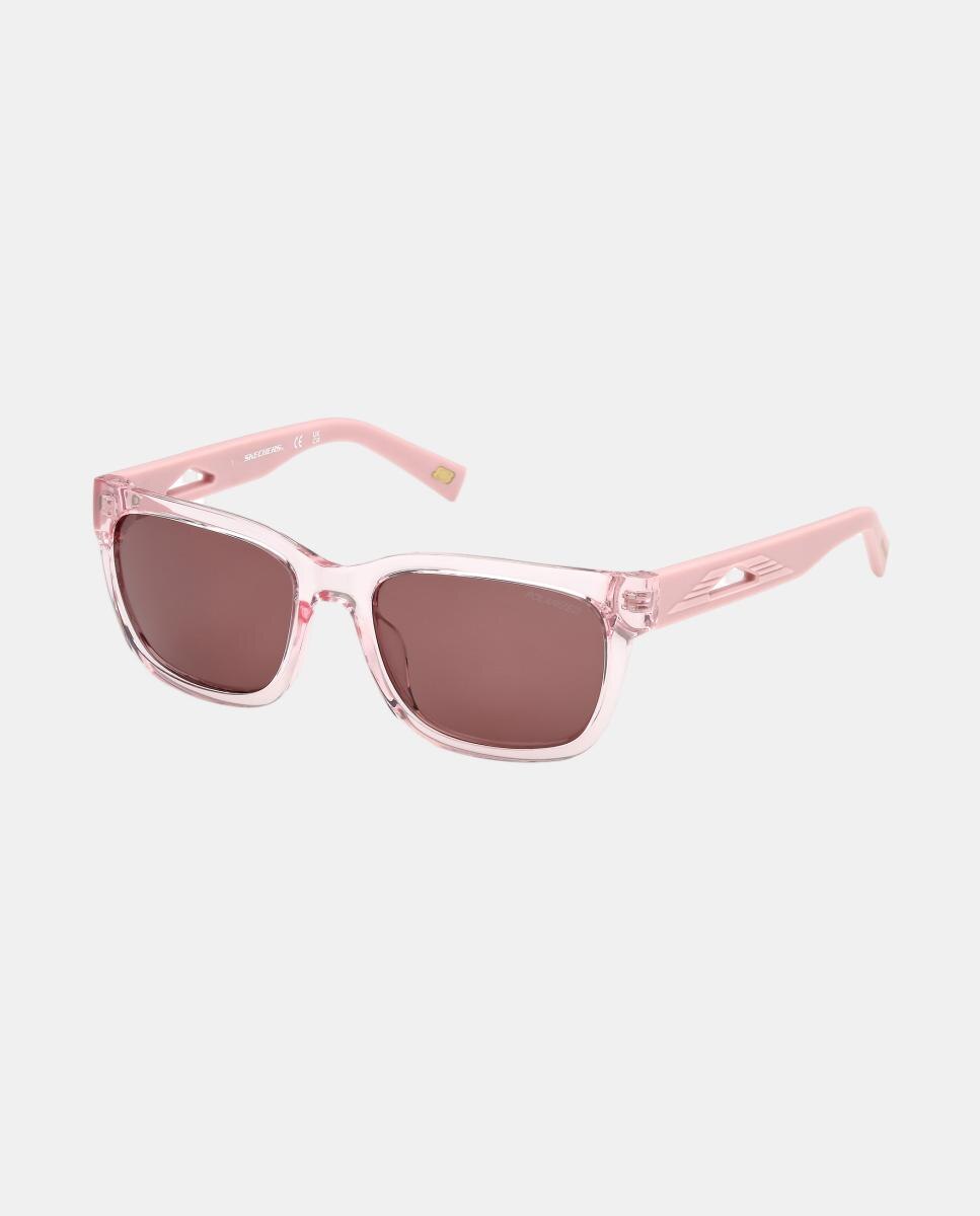 Gafas de sol SE00313 unisex cuadrada en inyectado con lente polarizada - Skechers - Rosa Rosa-2