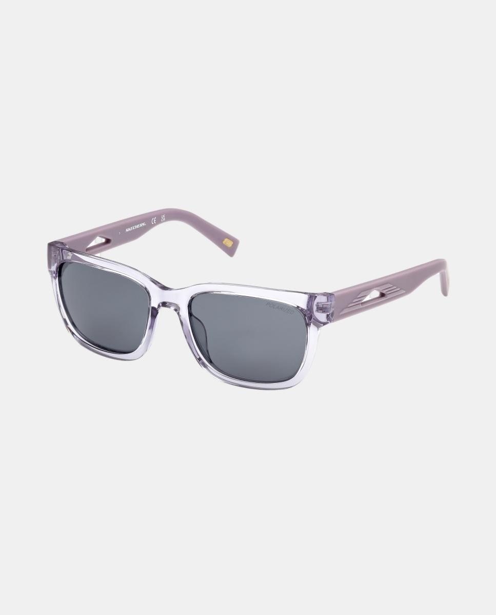 Gafas de sol SE00313 unisex cuadrada en inyectado con lente polarizada - Skechers - Lila Lila-2