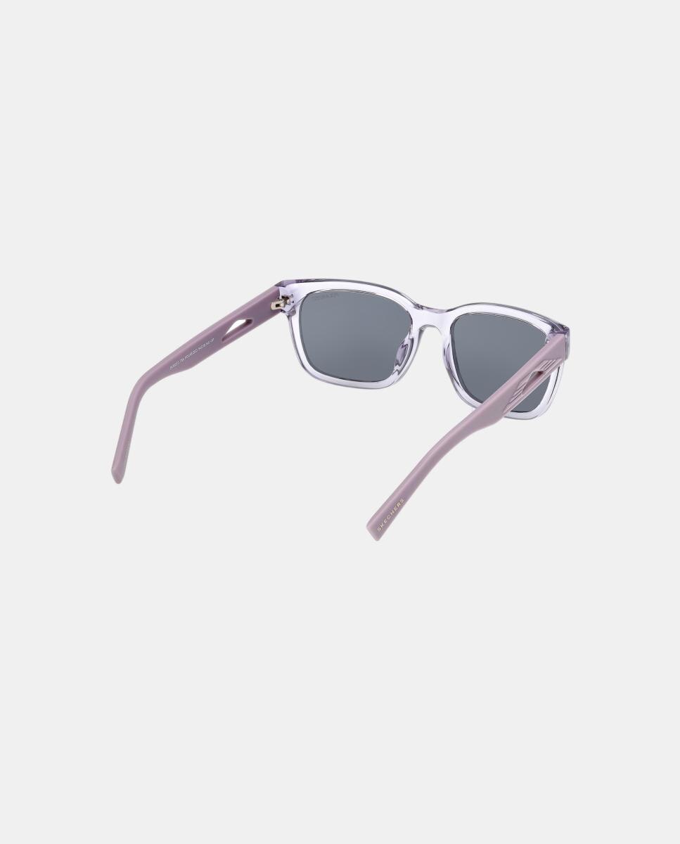 Gafas de sol SE00313 unisex cuadrada en inyectado con lente polarizada - Skechers - Lila Lila-6