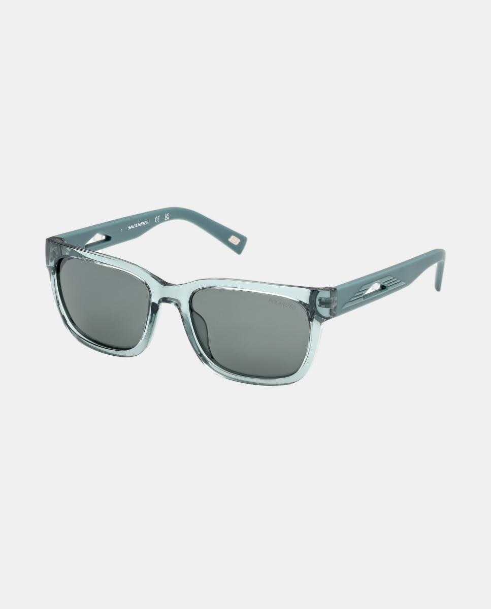 Gafas de sol SE00313 unisex cuadrada en inyectado con lente polarizada - Skechers - Verde Verde-2