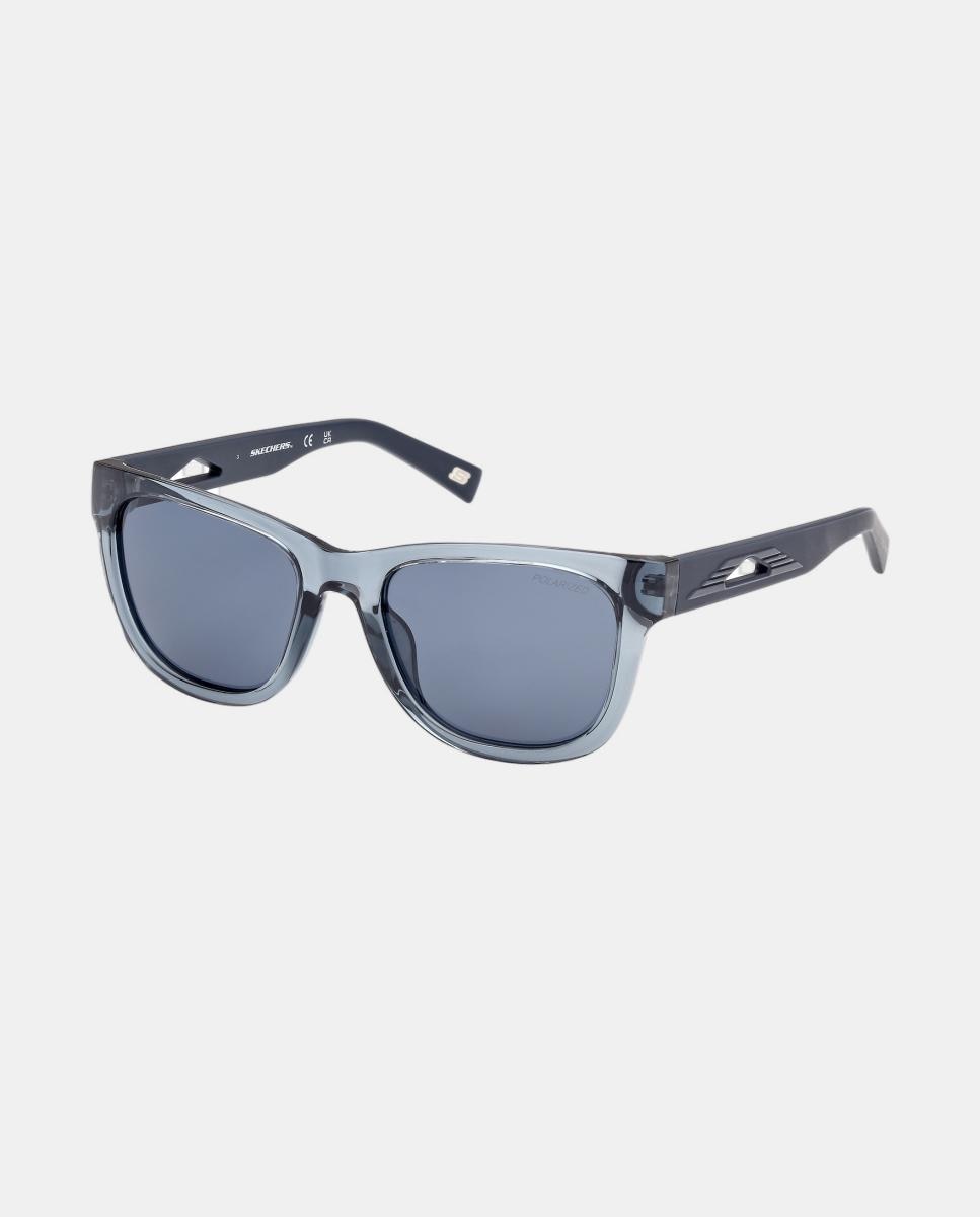 Gafas de sol SE00314 unisex cuadrada en inyectado con lente polarizada - Skechers - Gris Gris-2