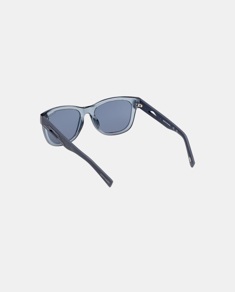 Gafas de sol SE00314 unisex cuadrada en inyectado con lente polarizada - Skechers - Gris Gris-4