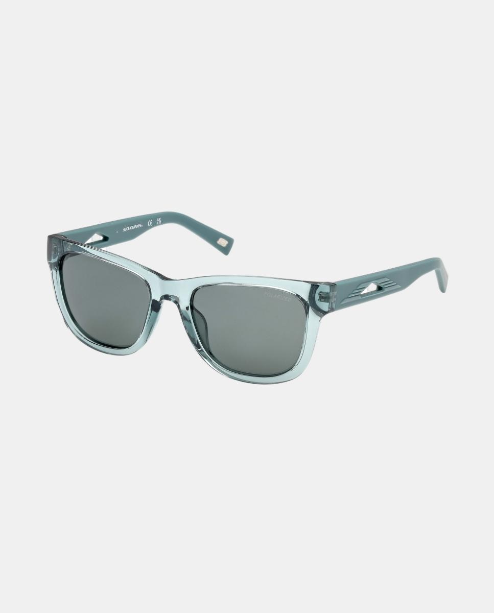 Gafas de sol SE00314 unisex cuadrada en inyectado con lente polarizada - Skechers - Verde Verde-2