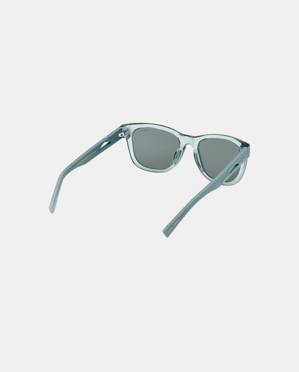 Gafas de sol SE00314 unisex cuadrada en inyectado con lente polarizada - Skechers - Verde Verde-6