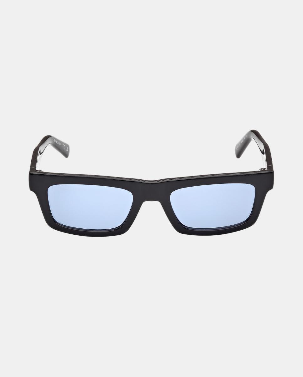 Gafas de sol GJ000088 unisex rectangular en inyectado - Guess - Negro Negro-1