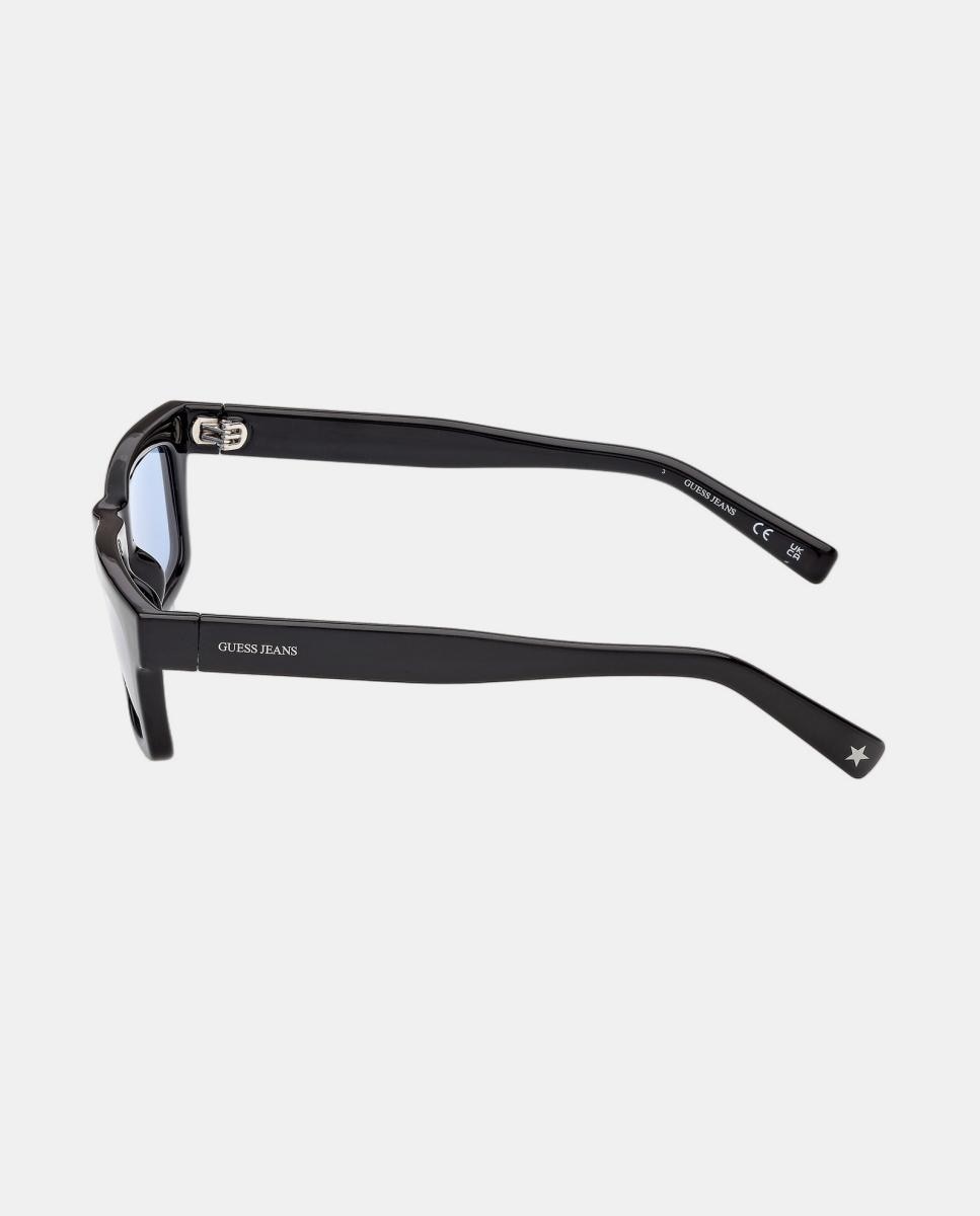 Gafas de sol GJ000088 unisex rectangular en inyectado - Guess - Negro Negro-3