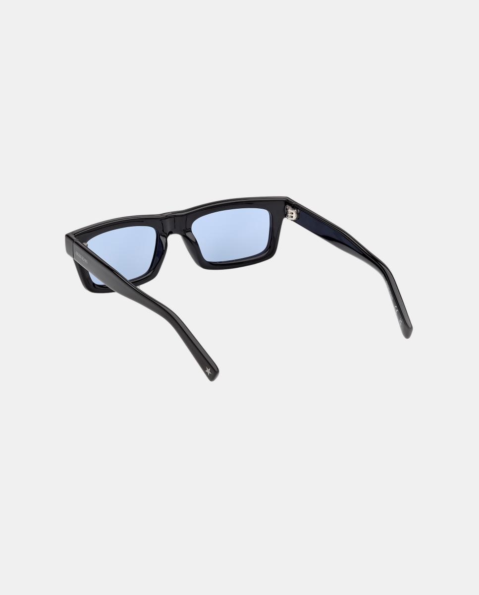 Gafas de sol GJ000088 unisex rectangular en inyectado - Guess - Negro Negro-4