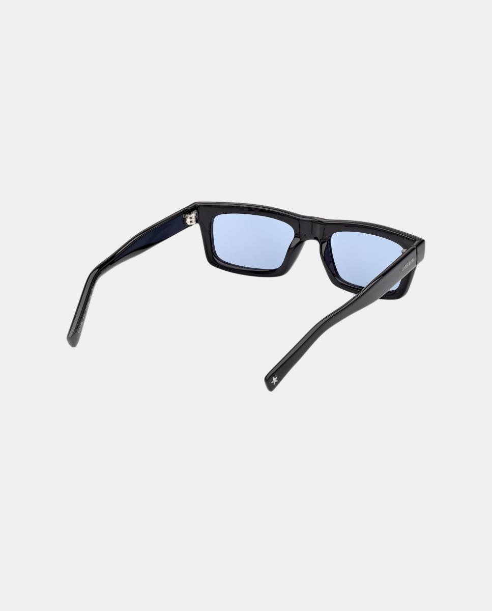 Gafas de sol GJ000088 unisex rectangular en inyectado - Guess - Negro Negro-6
