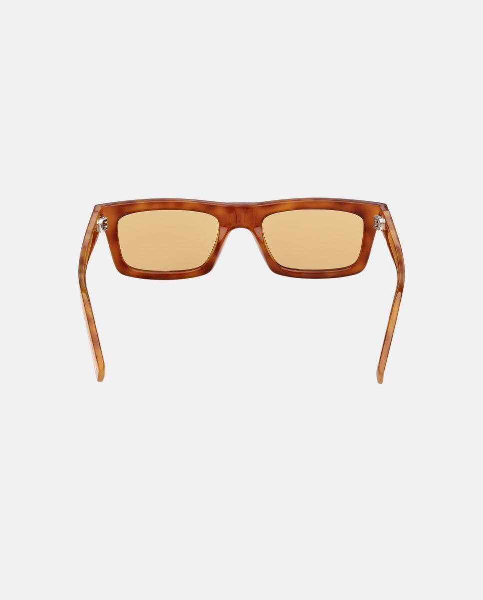 Gafas de sol GJ000088 unisex rectangular en inyectado - Guess - Marrón Marrón-5