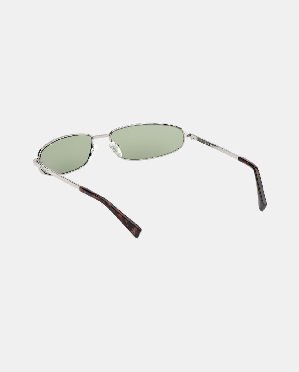 Gafas de sol GJ000100 unisex rectangular en metal - Guess - Gris Gris-4