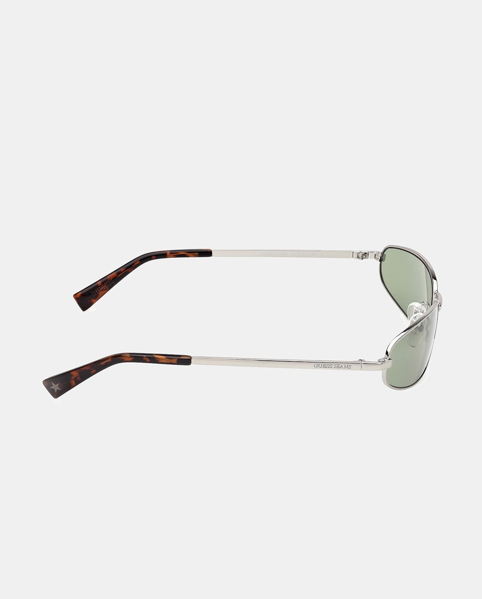 Gafas de sol GJ000100 unisex rectangular en metal - Guess - Gris Gris-7
