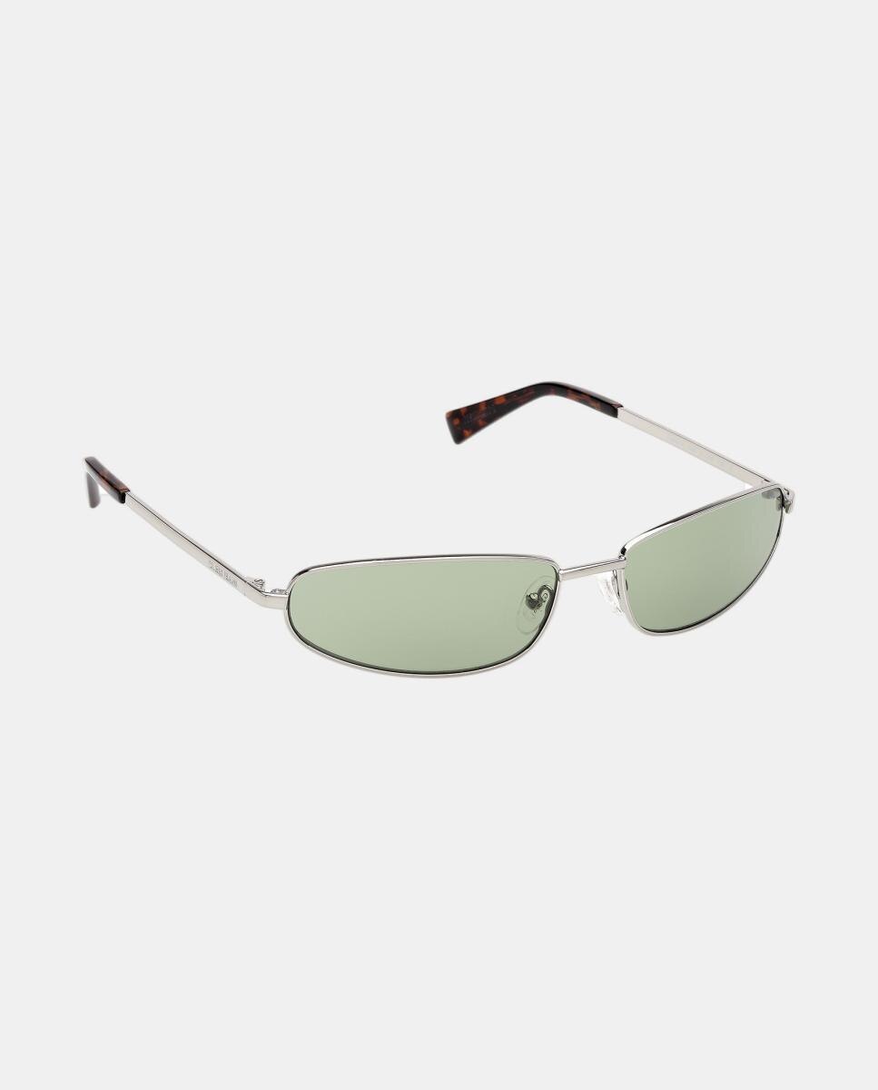 Gafas de sol GJ000100 unisex rectangular en metal - Guess - Gris Gris-8