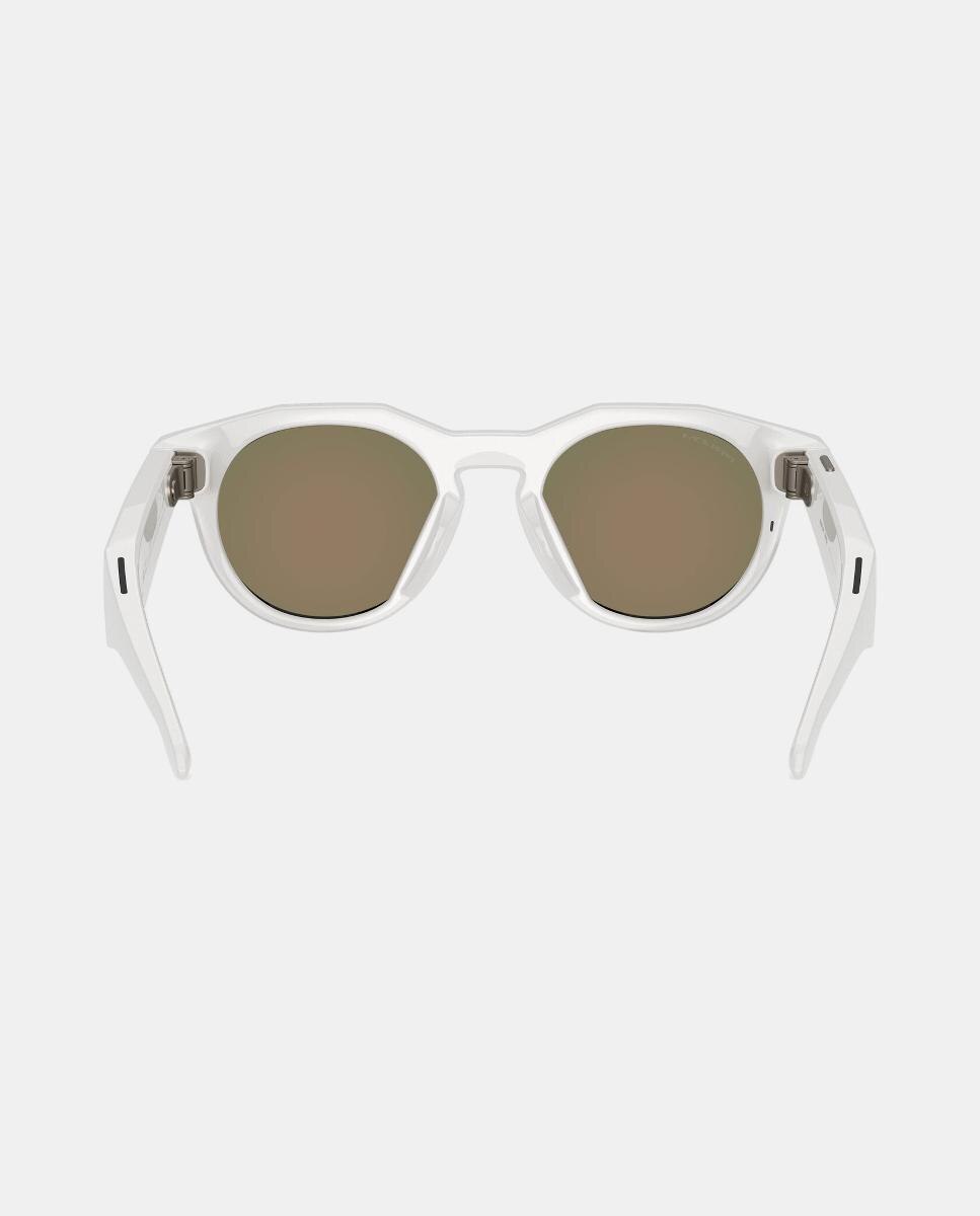 Imagen 6 de Gafas de sol inteligentes con IA OW8002 HSTN de unisex redonda en inyectado con lente espejada OAKLEY META - Blanco Blanco