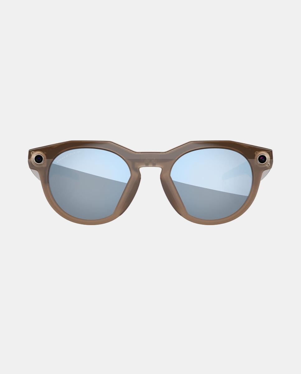 Gafas de sol OW8002 HSTN de unisex redonda en inyectado con lente polarizada - Oakley - Marrón Marrón-4