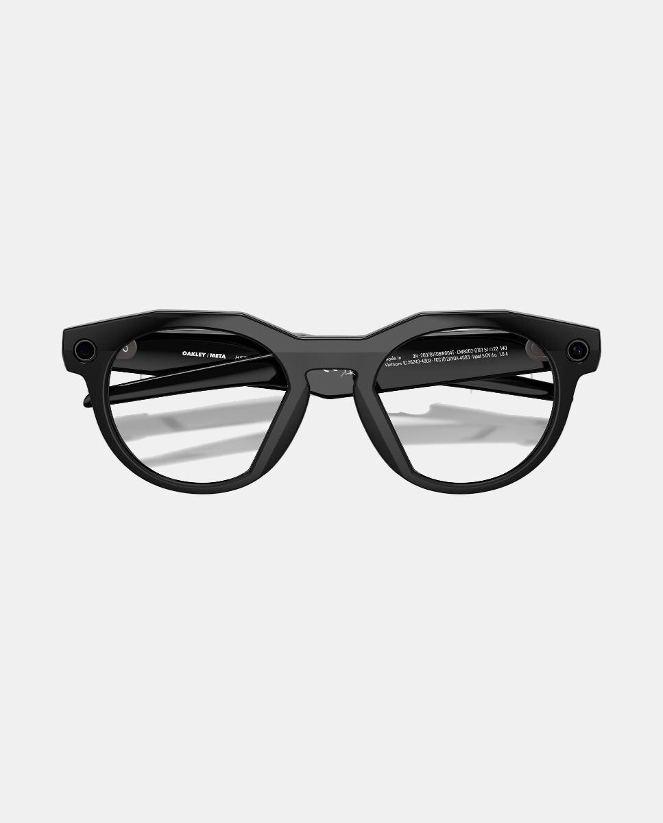 Imagen 5 de Gafas de sol inteligentes con IA OW8002 HSTN de unisex redonda en inyectado OAKLEY META - Negro Negro