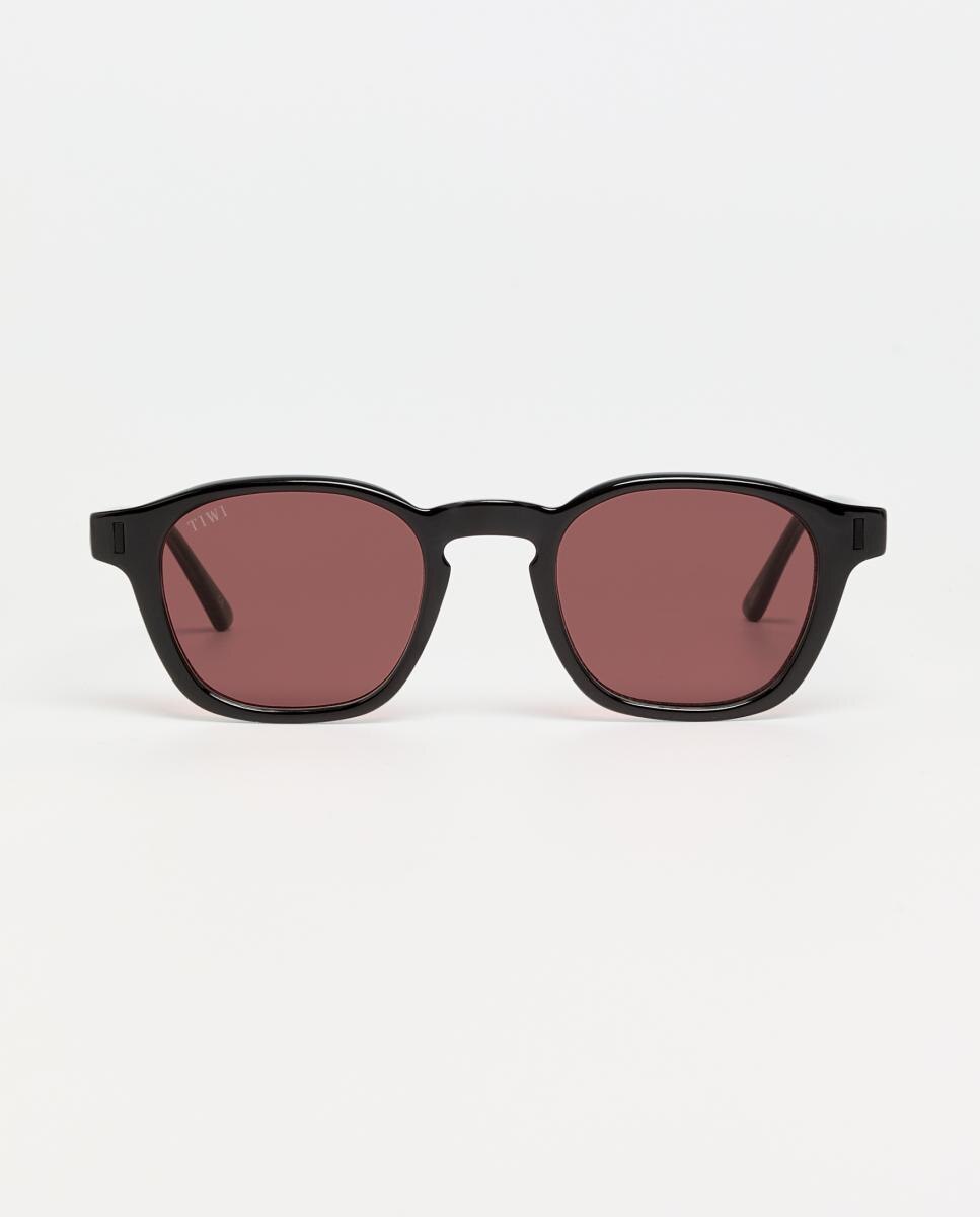 Imagen 0 de Gafa de sol LUCIEN unisex cuadrada en acetato Verde oscuro