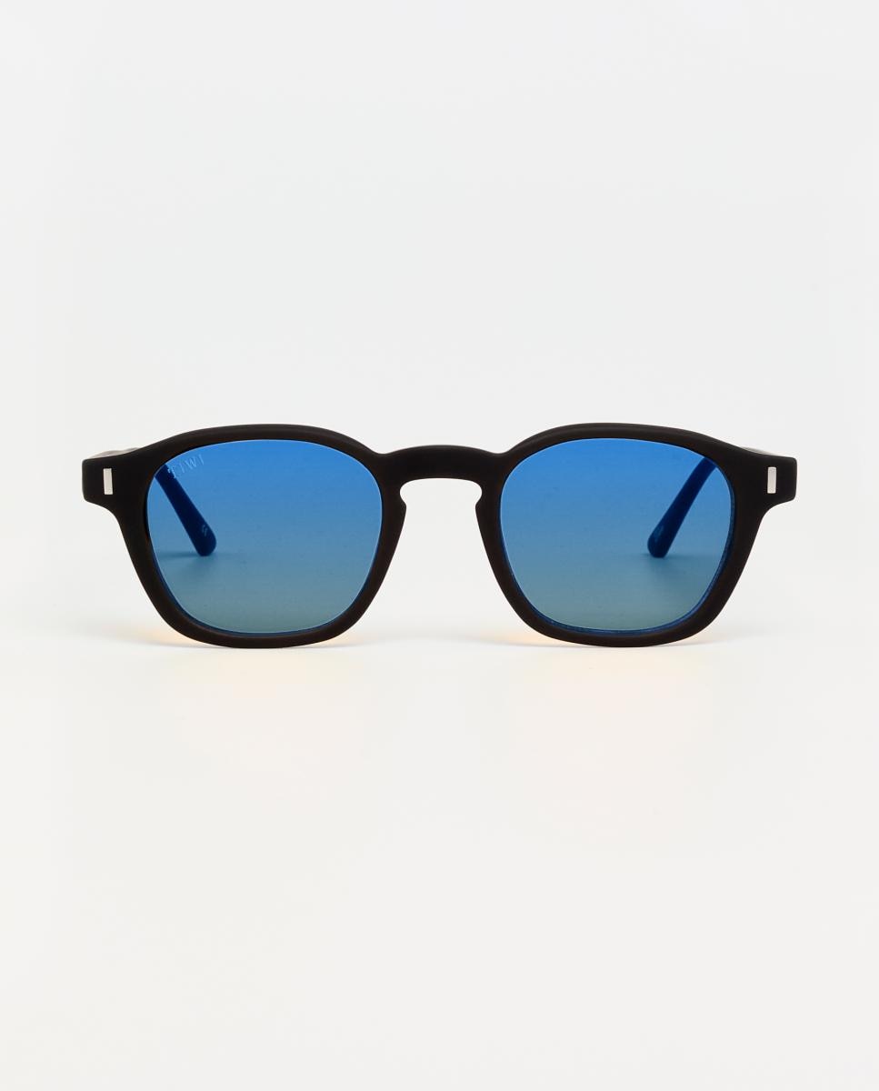 Imagen 1 de Gafa de sol LUCIEN unisex cuadrada en acetato Negro