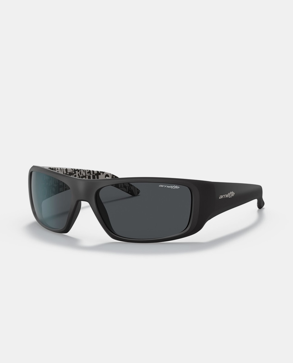 Gafas de sol AN4182 HOT SHOT de hombre rectangular en inyectado - Arnette - Negro Negro-2