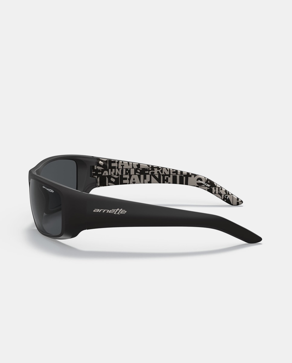 Gafas de sol AN4182 HOT SHOT de hombre rectangular en inyectado - Arnette - Negro Negro-3