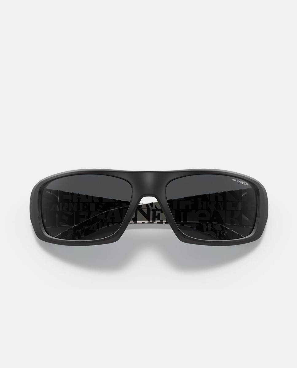 Gafas de sol AN4182 HOT SHOT de hombre rectangular en inyectado - Arnette - Negro Negro-5